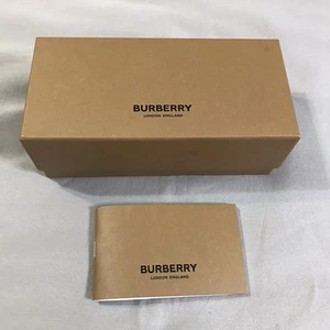 Burberry scatola vuota 7,25 x 3,5 x 2,75 pollici libretto marrone - Foto 1 di 13
