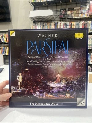 Wagner: Parsifal: Metropolitan Opera: Levine (1992) Laserdisc - Image 1 of 2