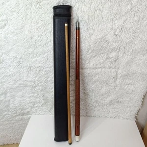 Vintage Adam Twin Joint Pool Queue Standard Schaft mit Koffer Billard Stick - Bild 1 von 12