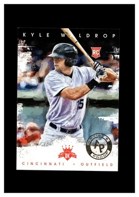 2016 Diamond Kings Artist's Proofs #162 Kyle Waldrop RC 60/99 Cincinnati Reds - Image 1 of 2