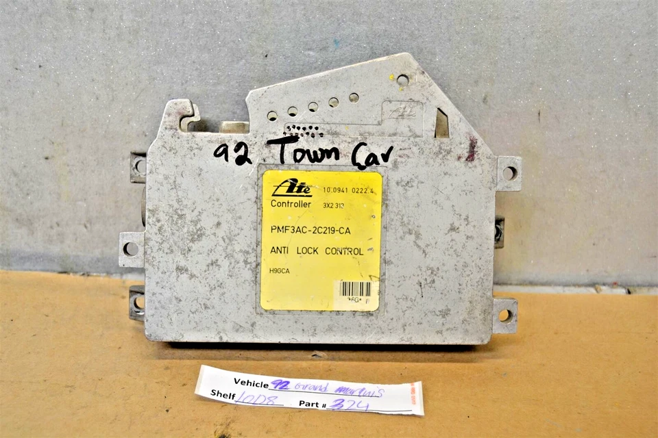 Módulo de sistema de frenos ABS Ford Crown Victoria 1992-1994 PMF3AC2C219CA 24 10D8 Foto 1 de 3
