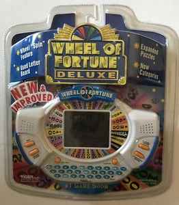 VINTAGE Glücksrad Deluxe Tiger elektronisches Handheld-Spiel 1999 Neu!!! (D) - Bild 1 von 4