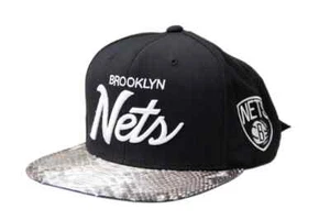 Sombrero de pitón Mitchell & Ness Brooklyn Nets (natural) - Sombrero estilo Just Don - Imagen 1 de 2