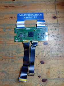 Carte T-Con LC550EQL-SHP2-831 TV SCHNEIDER LD55-SCN06AFHB avec 4 Nappes - Picture 1 of 5