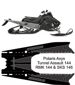 POLARIS AXYS TUNNEL decal GRAPHICS 600 RMK switchback assault 144 sks 146 Wrap - Picture 1 of 1