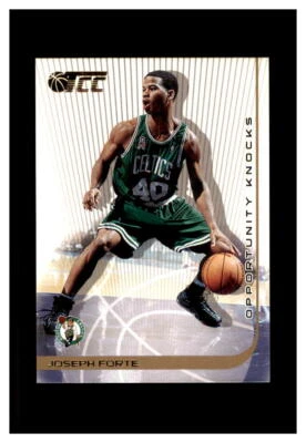 2001-02 TOPPS TCC  BASKETBALL ROOKIE #134 JOSEPH FORTE BOSTON CELTICS N.CAROLINA - Image 1 of 2