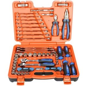 SP Tools 65 Piece 3/8" Drive Tool Kit in X-Case Metric / SAE - SP51204