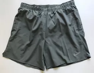 Nike Men’s Challenger Brief-Lined Running Shorts 7” Length Grey DV9359 084 Sz S - Picture 1 of 14