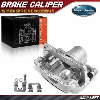 Pinza de freno de disco con pistón fenólico para Hyundai Santa Fe Kia Sorento trasera izquierda Foto 1 de 4