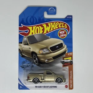 Hot Wheels New For 2020 HW Hot Trucks '99 Ford F-150 SVT Lightning (1/10) Gold - Picture 1 of 13
