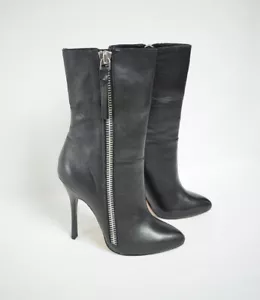 edle Jean-Michel Cazabat High Heel Stiefel Gr. 37 Echtleder - fast NEU - Bild 1 von 9