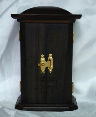 Madera de Ébano Tallada Budista Butsudan Hogar Santuario Altar Memorial Ancestral Foto 1 de 4