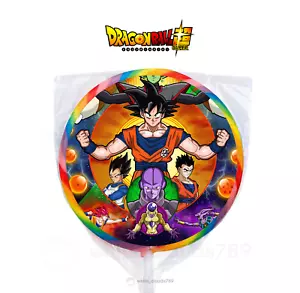 24 Dragon Ball Super 1.67" Sticker Labels for Bag Birthday Party Favor - Picture 1 of 2