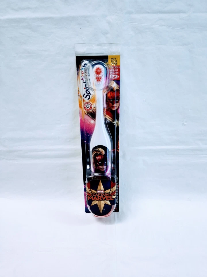 Captain Marvel Kids Arm & Hammer Spinbrush Toothbrush