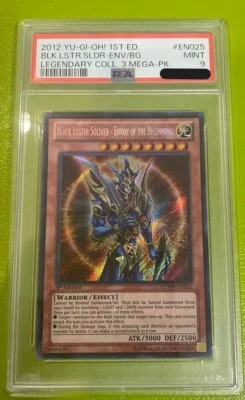 PSA 9 YU-GI-OH Black Luster Soldier LEGENDARY COLLECTION 3 #EN025 ENV/BG 2012 - Image 1 of 2