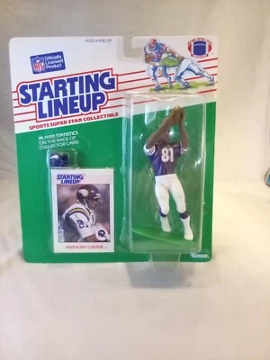 1988 Minnesota Vikings Anthony Carter Football  Action Figure New in Package - Image 1 of 4