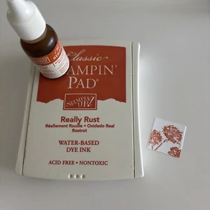 Stampin' Up Classic Stampin' Pad, Re-Inker  - Retired Really Rust - Picture 1 of 2
