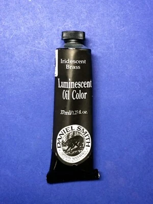 Daniel Smith LUMINESCENT OIL COLORS - IRIDESCENT BRASS 37 ml painting artist - Image 1 of 2