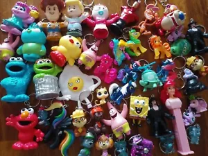 90' Nickelodeon My Little Pony Paw Patrol Care Bears TMNT 3D Key Chain Figurines - Foto 1 di 80