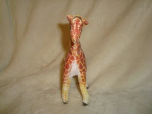 2004 Wendy's Bendable Animals Giraffe 6" tall Plush - Imagen 1 de 6