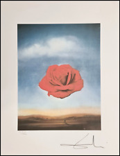 SALVADOR DALI * Rose Meditative * 50 x 65 cm * signed lithograph * limited