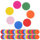 Colorful Wooden Number Slices: 50pcs Discs for Kids' Math Education