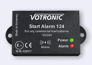 Allarme avviamento Votronic, 12 & 24V - 0161 - Niente più batterie scariche! Allarme bassa potenza - Foto 1 di 1