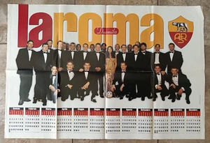 POSTER CALENDARIO DELLA AS ROMA DEL 2000 - Imagen 1 de 2