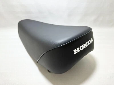 Honda CR125 1973 1974 1975 con bandeja metálica CR 125 asiento Elsinore CR125M nuevo negro. Foto 1 de 4