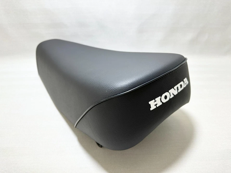 Honda CR125 1973 1974 1975 con bandeja metálica CR 125 asiento Elsinore CR125M nuevo negro. Foto 1 de 4