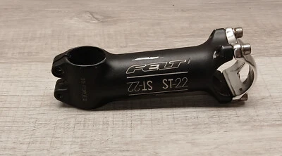 Felt ST-22 Bike, Bicycle Stem 110mm 31.8mm 1 1/8” black +/-5 degrees 6061AL - Image 1 of 4