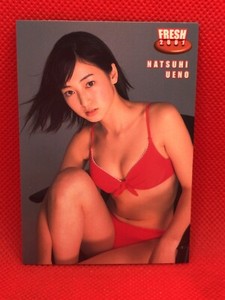 NATSUHI UENO FRESH card 2001 Japan gravure Bikini Girl Idol No.29