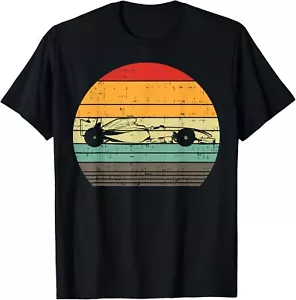 Formula Race Car Sunset Retro Driver Racing Fans Racer Gift Unisex T-Shirt - Picture 1 of 4