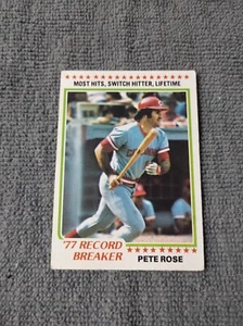 pete rose 1978 topps record breaker reds #5 - Picture 1 of 2