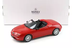 1:18 Norev Alfa Romeo Spider 2.0 T.Spark 1999 con Softtop rosso - Limited 1250 pz - Foto 1 di 5