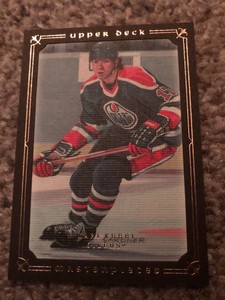 2008-09 (OILERS) Upper Deck Legends Masterpieces Brown #5 Jari Kurri