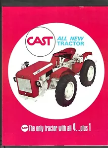 Anfang 70er Jahre GUSS Traktor Prospekt 6 Seiten - Bild 1 von 4