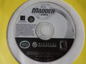 EUC Madden 2002 - Nintendo Gamecube Disc Only Free Ship - Picture 1 of 1