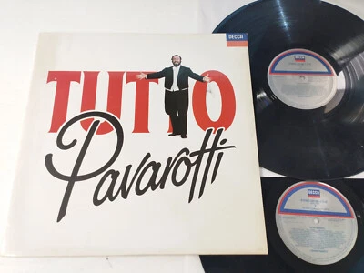 Pavarotti Tutto Pavarotti Decca 425681-1 1989 - Double LP Vinyl 12 " VG/VG - Image 1 of 4