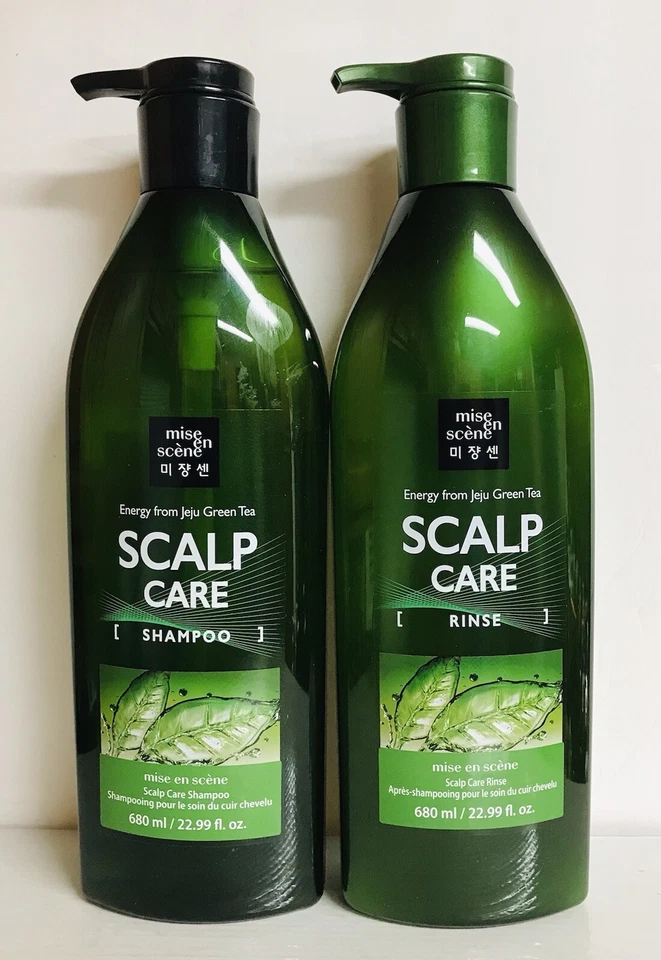 Scalp Care ~ Green Tea Shampoo & Rinse 22.99 fl oz Each - Image 1 of 2