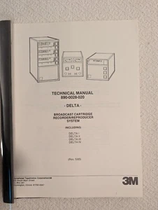 Manual técnico ITC para la familia Delta de máquinas de cartucho de cinta de audio - Imagen 1 de 11