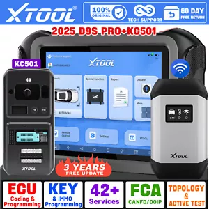 XTOOL D9SPRO KC501 Car IMMO K!ey Programmer Scanner for BMW for Mercedes for VW - Picture 1 of 16