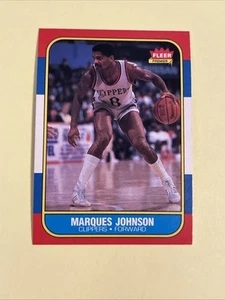 Fleer Marques Johnson #54 1986 - Foto 1 di 2