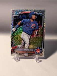 2025 Bowman Chrome - Prospects Ronny Cruz #BCP-213 Mojo Refractor (RC) - Picture 1 of 2