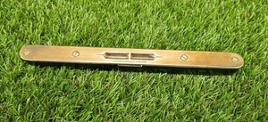 Antique E Preston & Sons Rosewood & Brass 9" Spirit Level Birmingham England - Picture 1 of 7