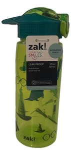 Zak! Wicked hellgrüne auslaufsichere 25 Unzen Wasserflasche mit Strohhalmdeckel. Nagelneu. - Bild 1 von 3