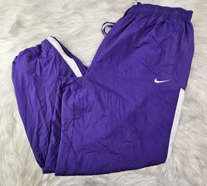Nike Windbreaker Hose Herren 3XL Lila Ankle Zip Jogger Baggy Belüftet  - Bild 1 von 11