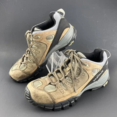 Vasque Shoes Women 7.5 Hiking Trail Mantra Vibram 7317 Brown Leather Lace Up - Image 1 of 4