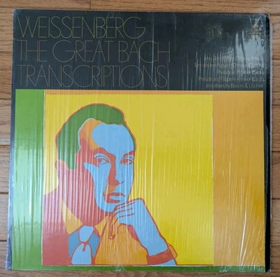 [seems scratchless] The Great Bach Transcriptions - Alexis Weissenberg (piano) Foto 1 de 4