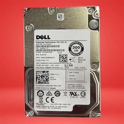 Genuine Seagate Dell 300GB 15K SAS 12Gbps 2.5" Enterprise HDD - Image 1 of 3